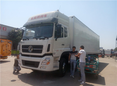 東風天龍9米6后八輪冷藏車 國五標準、性能參數與市場價值解析